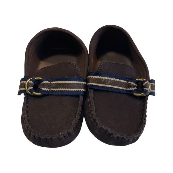 Janie and Jack Tailored Luxury Moccasins 7 - Picture 3 of 3